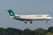 Carpatair Fokker 100 (YR-FZA) at  Hamburg - Fuhlsbuettel (Helmut Schmidt), Germany