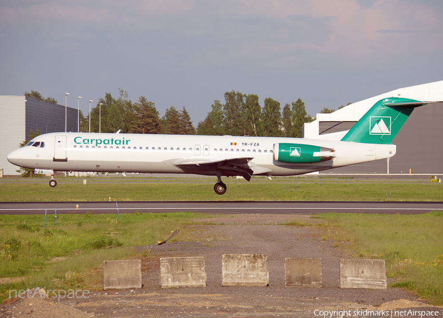 Carpatair Fokker 100 (YR-FZA) | Photo 110407