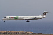 TrawelFly McDonnell Douglas MD-83 (YR-HBY) at  Tenerife Sur - Reina Sofia, Spain