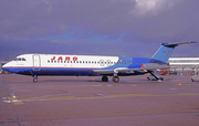 JARO International BAC 1-11 528FL (YR-JBA) at  Hamburg - Fuhlsbuettel (Helmut Schmidt), Germany