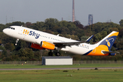 HiSky Europe Airbus A320-232 (YR-JOY) at  Dusseldorf - International, Germany