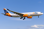 HiSky Europe Airbus A330-243 (YR-KID) at  Hamburg - Fuhlsbuettel (Helmut Schmidt), Germany
