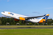 HiSky Europe Airbus A330-243 (YR-KID) at  Hamburg - Fuhlsbuettel (Helmut Schmidt), Germany