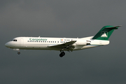 Carpatair Fokker 70 (YR-KMA) at  Hamburg - Fuhlsbuettel (Helmut Schmidt), Germany