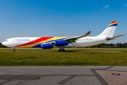 Legend Airlines Airbus A340-313E (YR-LRC) at  Hamburg - Fuhlsbuettel (Helmut Schmidt), Germany
