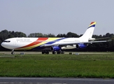 Legend Airlines Airbus A340-313E (YR-LRC) at  Hamburg - Fuhlsbuettel (Helmut Schmidt), Germany