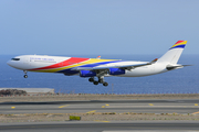 Legend Airlines Airbus A340-313E (YR-LRC) at  Tenerife Sur - Reina Sofia, Spain