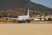 Legend Airlines Airbus A340-313E (YR-LRE) at  Rhodes, Greece