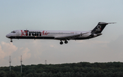 JetTran Air McDonnell Douglas MD-81 (YR-MDS) at  Dusseldorf - International, Germany