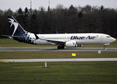 Blue Air Boeing 737-8 MAX (YR-MXA) at  Hamburg - Fuhlsbuettel (Helmut Schmidt), Germany