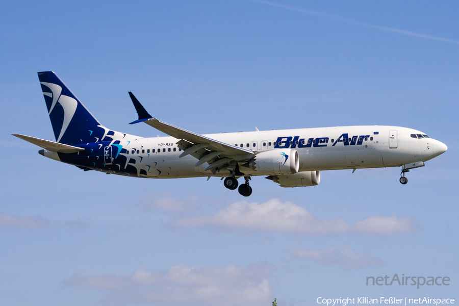 Blue Air Boeing 737-8 MAX (YR-MXB) | Photo 507368