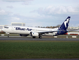 Blue Air Boeing 737-8 MAX (YR-MXB) at  Hamburg - Fuhlsbuettel (Helmut Schmidt), Germany