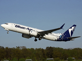 Blue Air Boeing 737-8 MAX (YR-MXB) at  Hamburg - Fuhlsbuettel (Helmut Schmidt), Germany