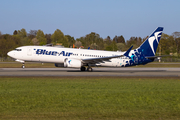 Blue Air Boeing 737-8 MAX (YR-MXB) at  Hamburg - Fuhlsbuettel (Helmut Schmidt), Germany