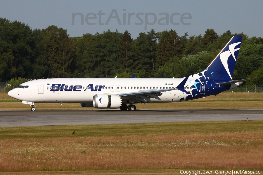 Blue Air Boeing 737-8 MAX (YR-MXE) | Photo 513754