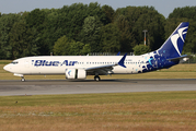 Blue Air Boeing 737-8 MAX (YR-MXE) at  Hamburg - Fuhlsbuettel (Helmut Schmidt), Germany