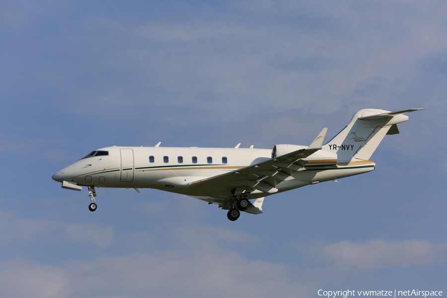 (Private) Bombardier BD-100-1A10 Challenger 300 (YR-NVY) | Photo 425040