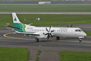 Carpatair SAAB 2000 (YR-SBA) at  Dusseldorf - International, Germany