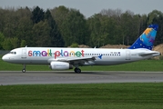 Small Planet Airlines Airbus A320-231 (YR-SEA) at  Hamburg - Fuhlsbuettel (Helmut Schmidt), Germany