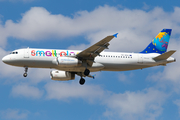 Small Planet Airlines Airbus A320-231 (YR-SEA) at  Leipzig/Halle - Schkeuditz, Germany