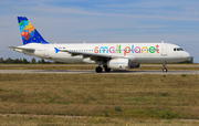 Small Planet Airlines Airbus A320-231 (YR-SEA) at  Leipzig/Halle - Schkeuditz, Germany