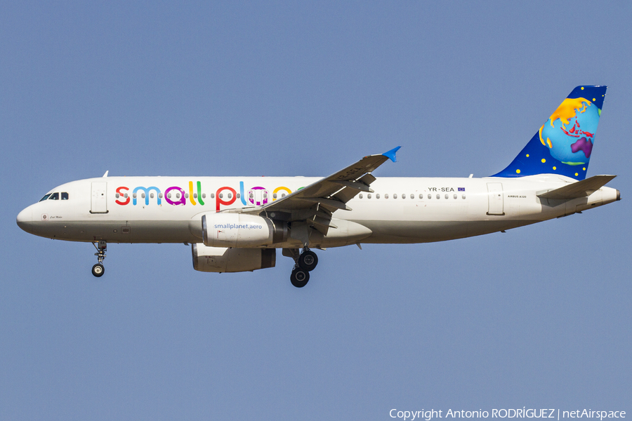 Small Planet Airlines Airbus A320-231 (YR-SEA) | Photo 254704