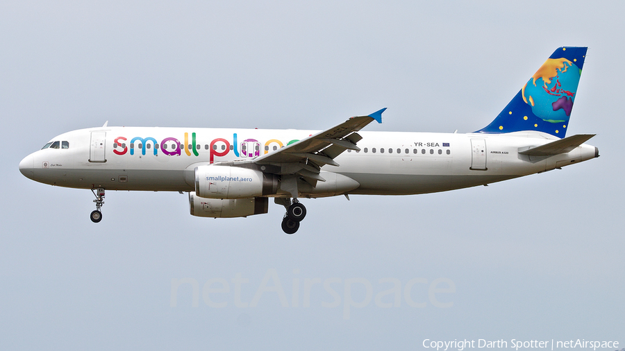Small Planet Airlines Airbus A320-231 (YR-SEA) | Photo 269782