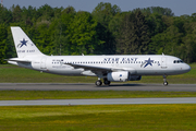 Star East Airlines Airbus A320-231 (YR-SEA) at  Hamburg - Fuhlsbuettel (Helmut Schmidt), Germany