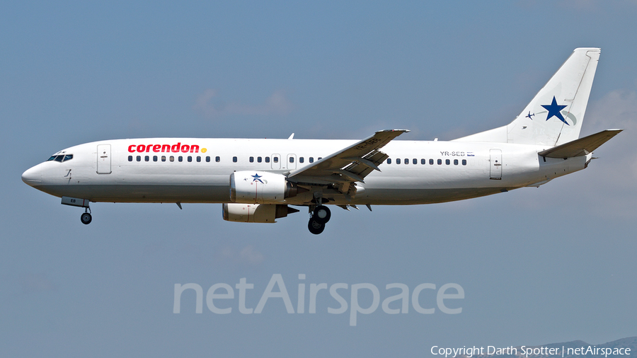 Corendon Dutch Airlines (Star East Airlines) Boeing 737-484 (YR-SEB) | Photo 249030