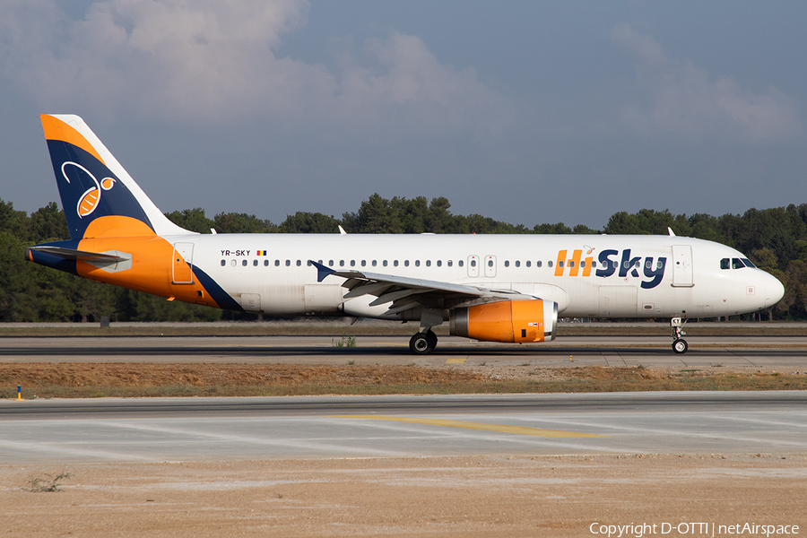 HiSky Europe Airbus A320-232 (YR-SKY) | Photo 592786