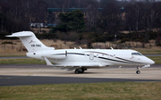 (Private) Bombardier BD-100-1A10 Challenger 300 (YR-TRC) at  Farnborough, United Kingdom