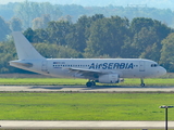 Air Serbia Airbus A319-132 (YR-URS) at  Berlin Brandenburg, Germany