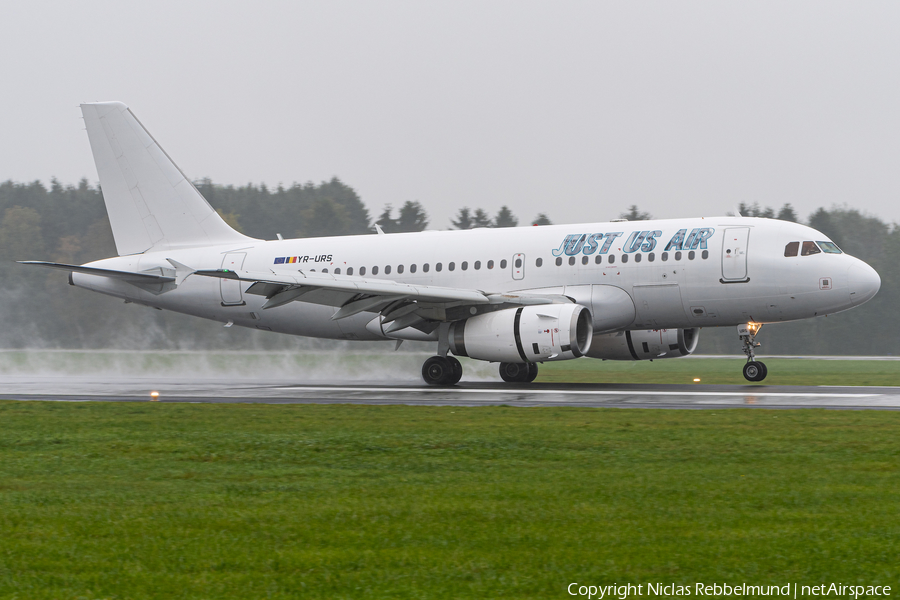 Just Us Air Airbus A319-132 (YR-URS) | Photo 351164