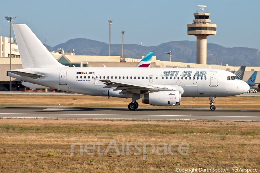 Just Us Air Airbus A319-132 (YR-URS) | Photo 378733