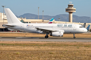 Just Us Air Airbus A319-132 (YR-URS) at  Palma De Mallorca - Son San Juan, Spain