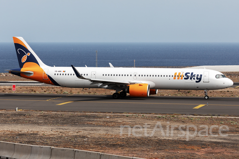 HiSky Europe Airbus A321-271NX (YR-WIN) at  Tenerife Sur - Reina Sofia, Spain