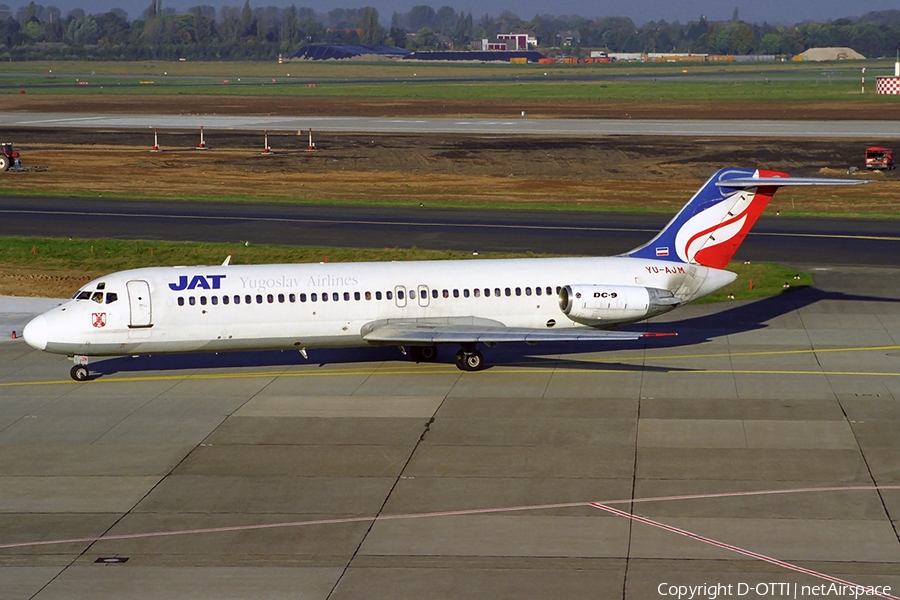 JAT Airways McDonnell Douglas DC-9-32 (YU-AJM) | Photo 285164