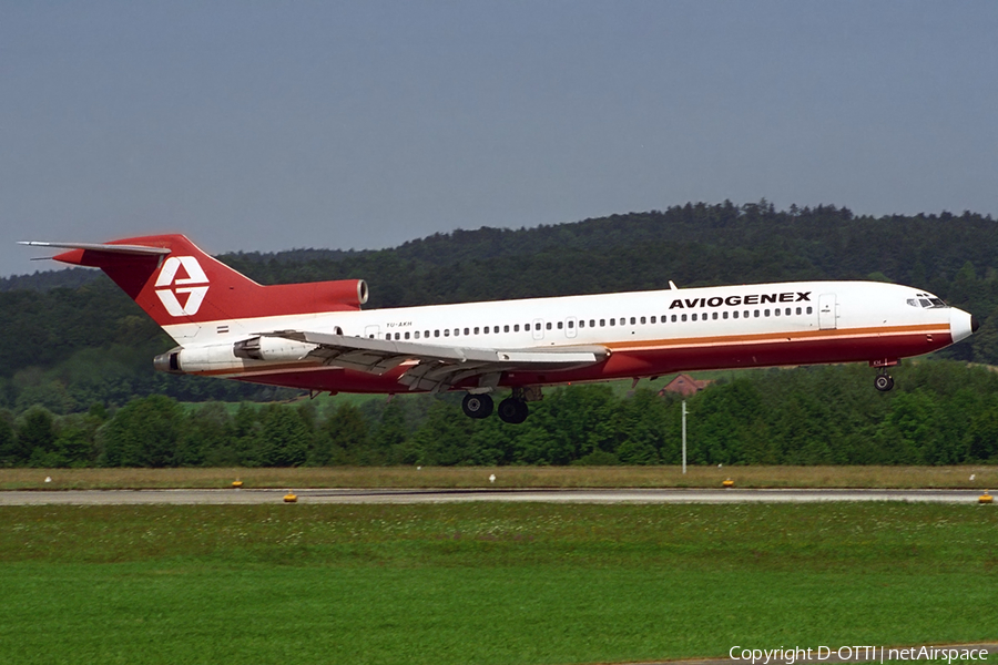 Aviogenex Boeing 727-2L8(Adv) (YU-AKH) | Photo 265226