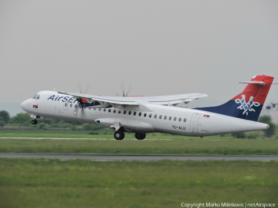 Air Serbia ATR 72-500 (YU-ALU) | Photo 107476