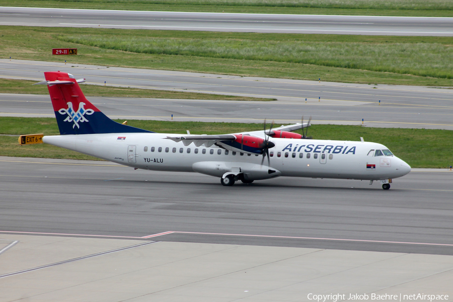 Air Serbia ATR 72-500 (YU-ALU) | Photo 139053