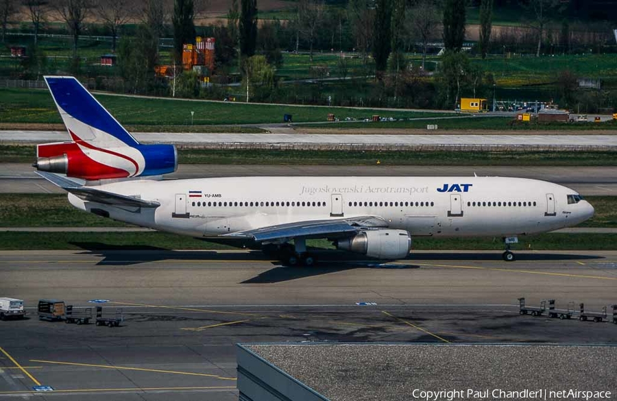 JAT Airways McDonnell Douglas DC-10-30 (YU-AMB) | Photo 76977