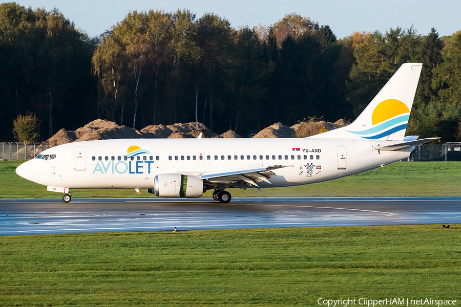 Aviolet Boeing 737-3H9 (YU-AND) | Photo 194637