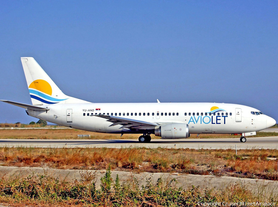 Aviolet Boeing 737-3H9 (YU-AND) | Photo 293511
