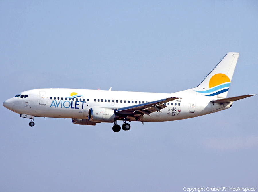 Aviolet Boeing 737-3H9 (YU-AND) | Photo 296582