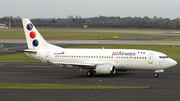 JAT Airways Boeing 737-3H9 (YU-AND) at  Dusseldorf - International, Germany