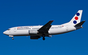 JAT Airways Boeing 737-3H9 (YU-AND) at  London - Heathrow, United Kingdom