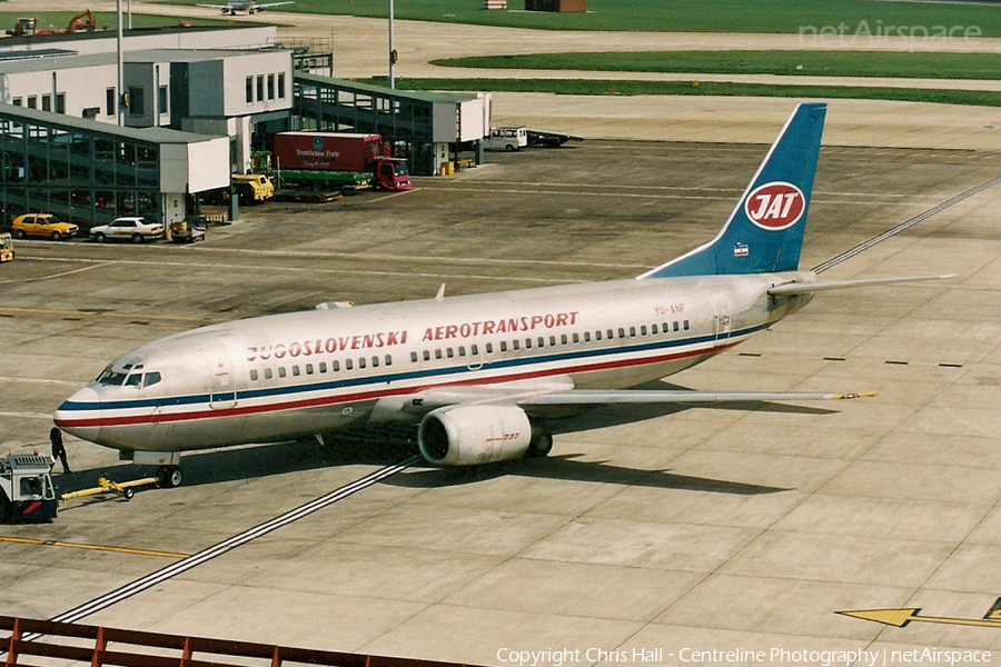 JAT Airways Boeing 737-3H9 (YU-ANF) | Photo 94425