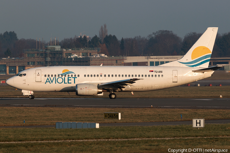 Aviolet Boeing 737-3H9 (YU-ANI) | Photo 136671