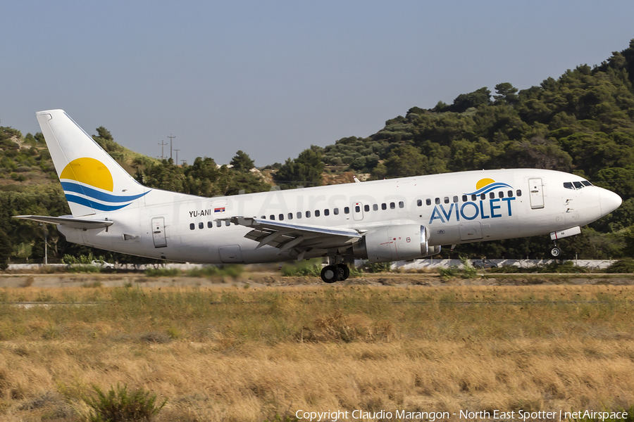 Aviolet Boeing 737-3H9 (YU-ANI) | Photo 97412