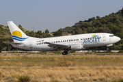 Aviolet Boeing 737-3H9 (YU-ANI) at  Rhodes, Greece